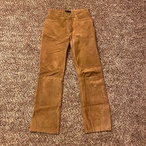 vintage tan jou jou skins jeans/ pants